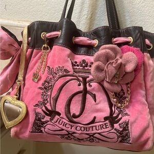 Juicy Couture Pink and Brown Daydreamer